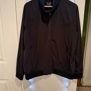 Athleta Black Women's Lightweight Bomber Jacket